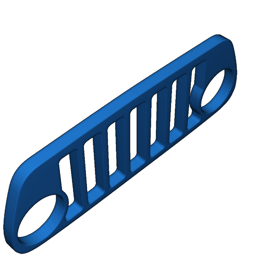 Ключница в форме решётки Jeep