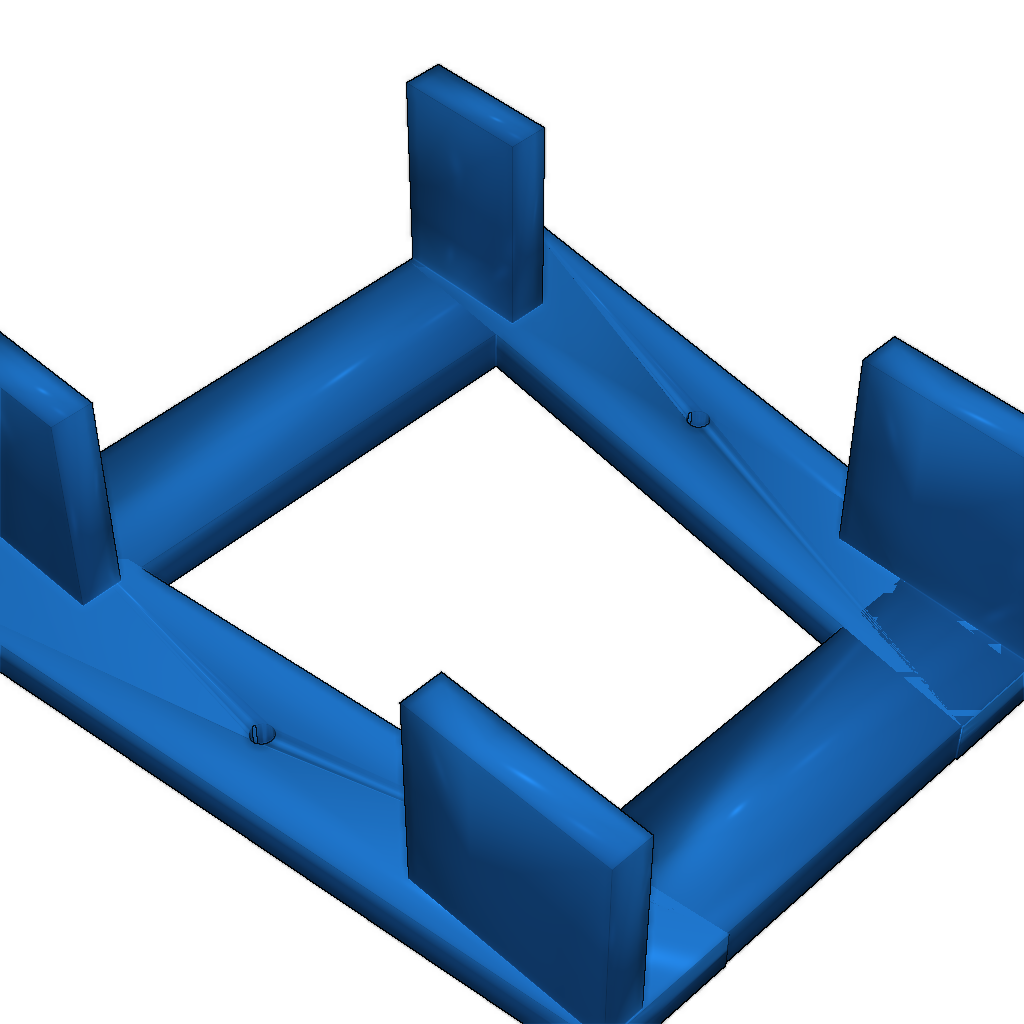 3D-модель шасси внедорожника Jeep