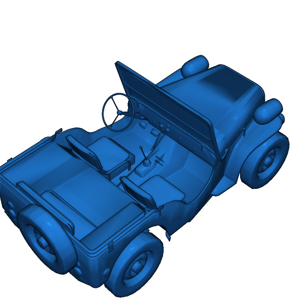 Чистый Jeep из Fallout 76