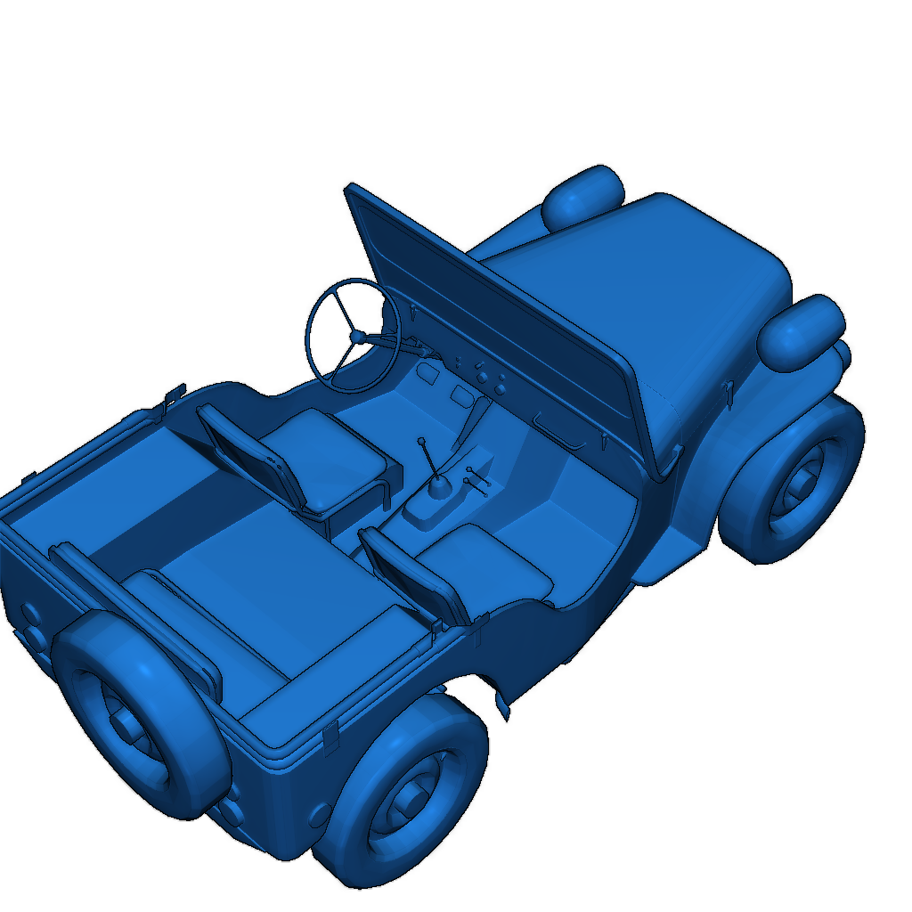 Чистый Jeep из Fallout 76