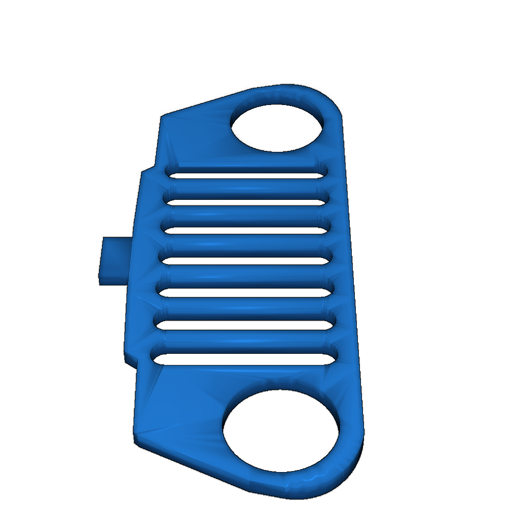 Подсвечиваемая витрина для модели Jeep Wrangler