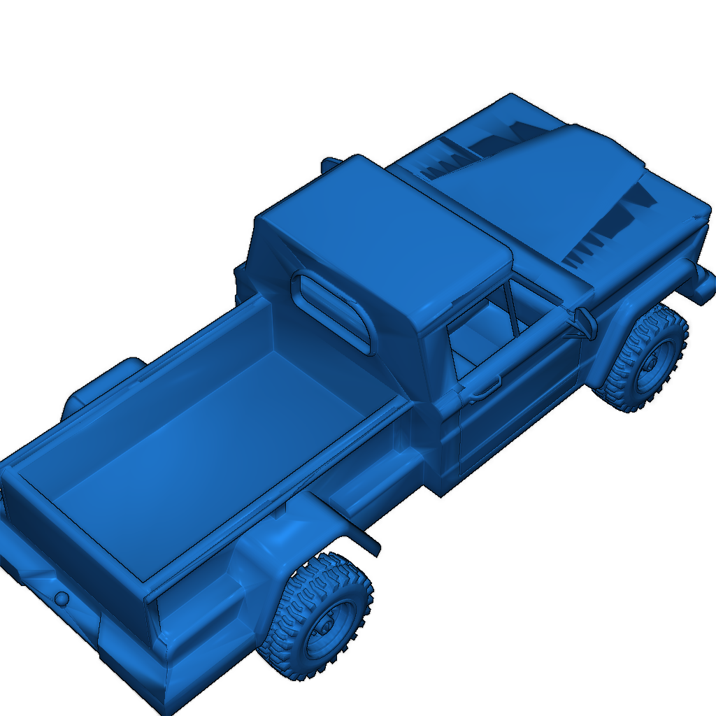 Модель грузовика Вала и Эрла из фильма 'Треморы'