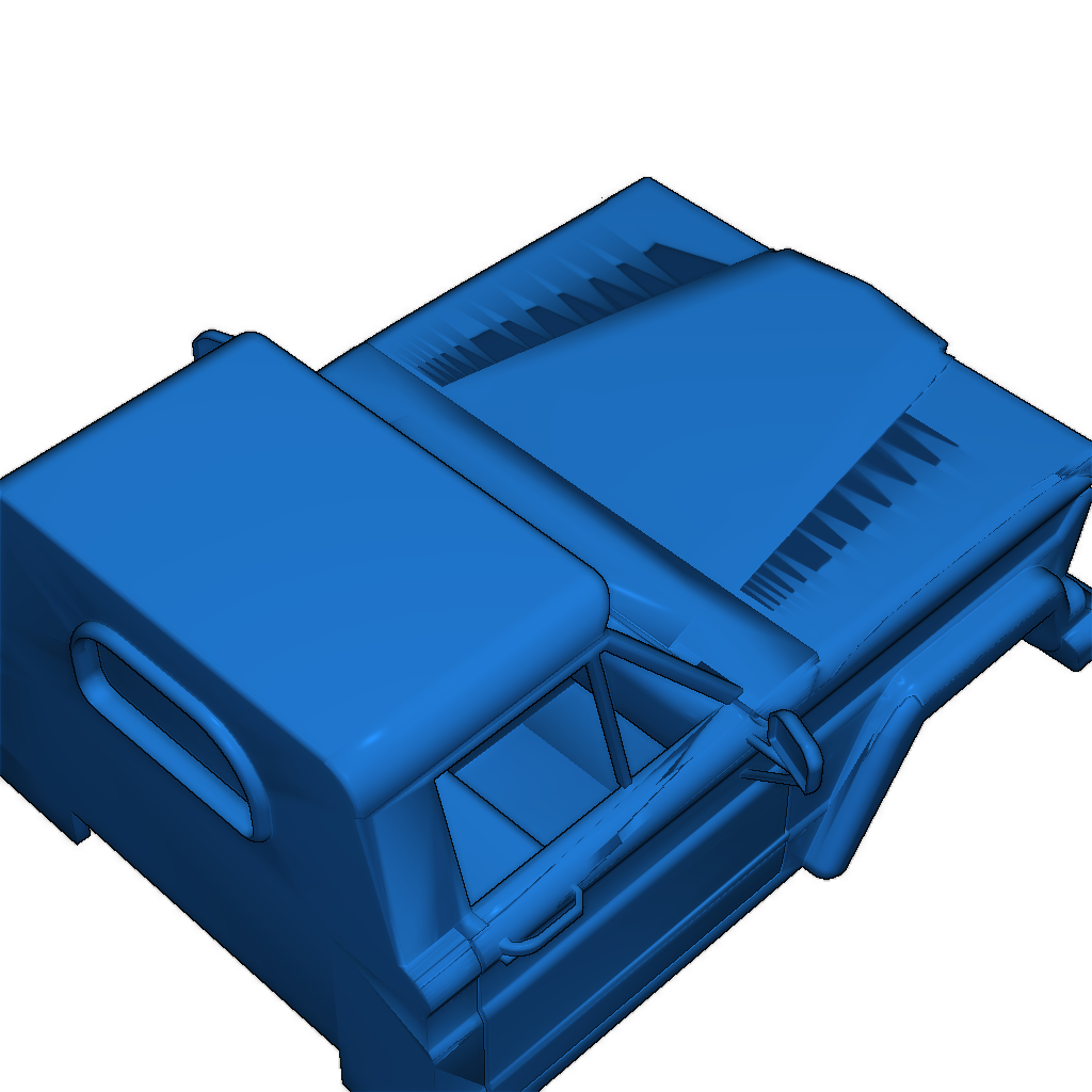 Модель грузовика Вала и Эрла из фильма 'Треморы'