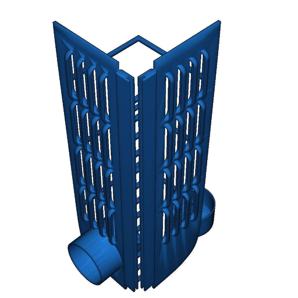 Прототип панелей вентиляции для окна Jeep Wrangler JLU