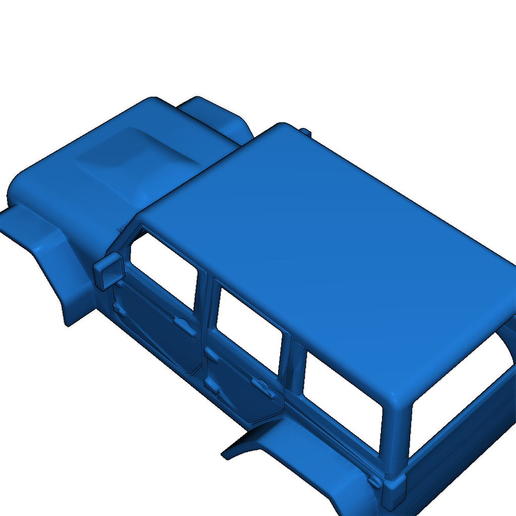 Кузов SCX24 JEEP Wrangler