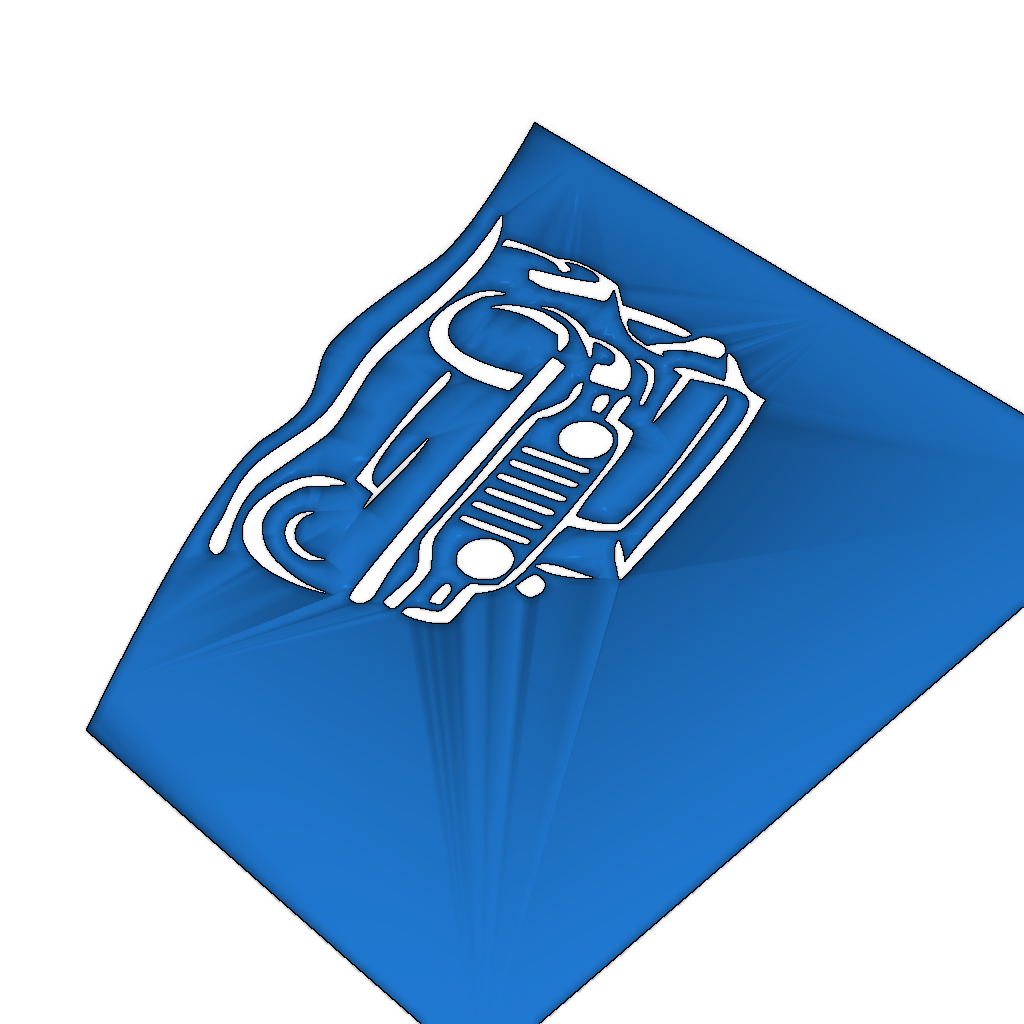 Трафаретка Jeep Wrangler