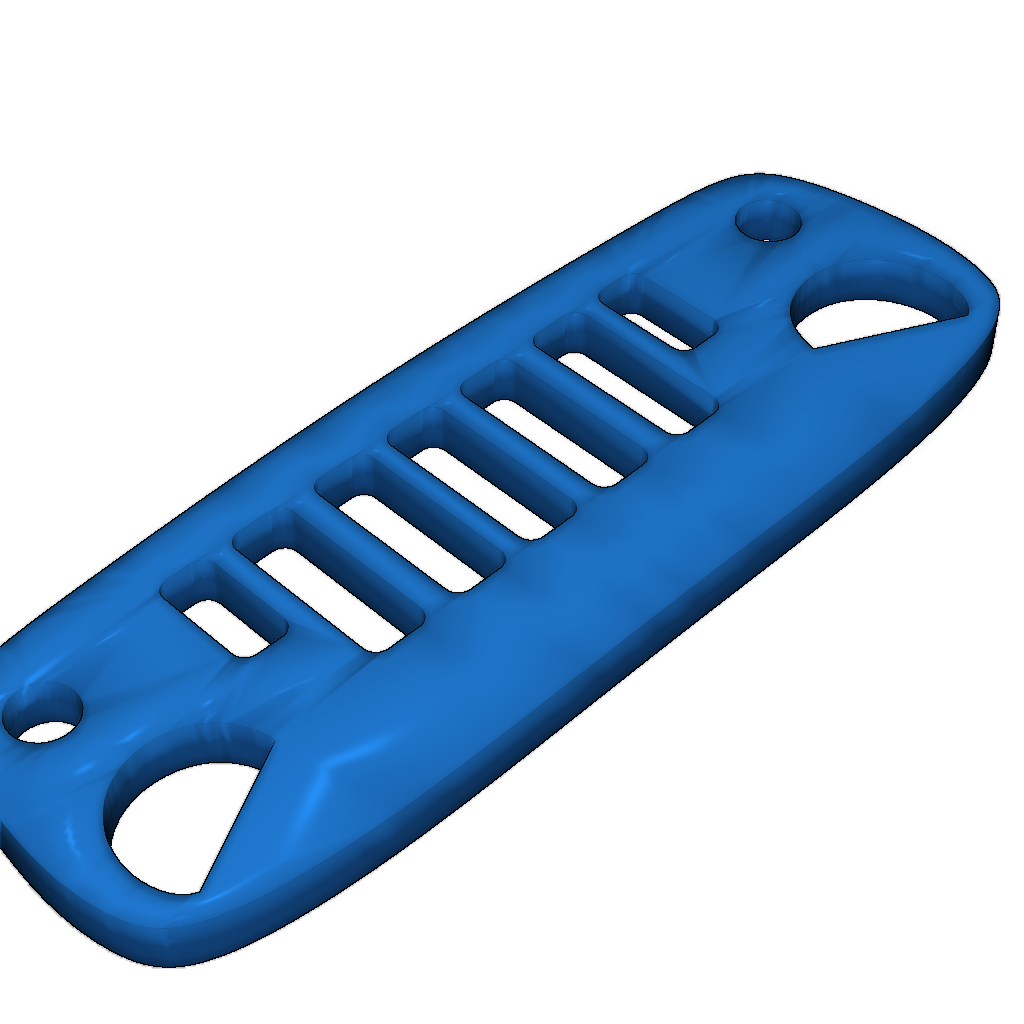 Ключница Angry Jeep Grill