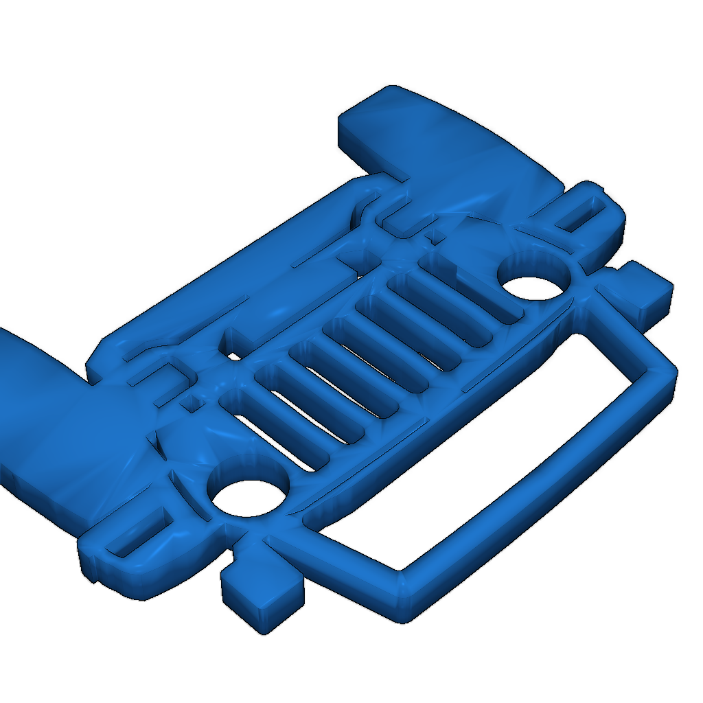 Брелок для Jeep Wrangler JL и JLU