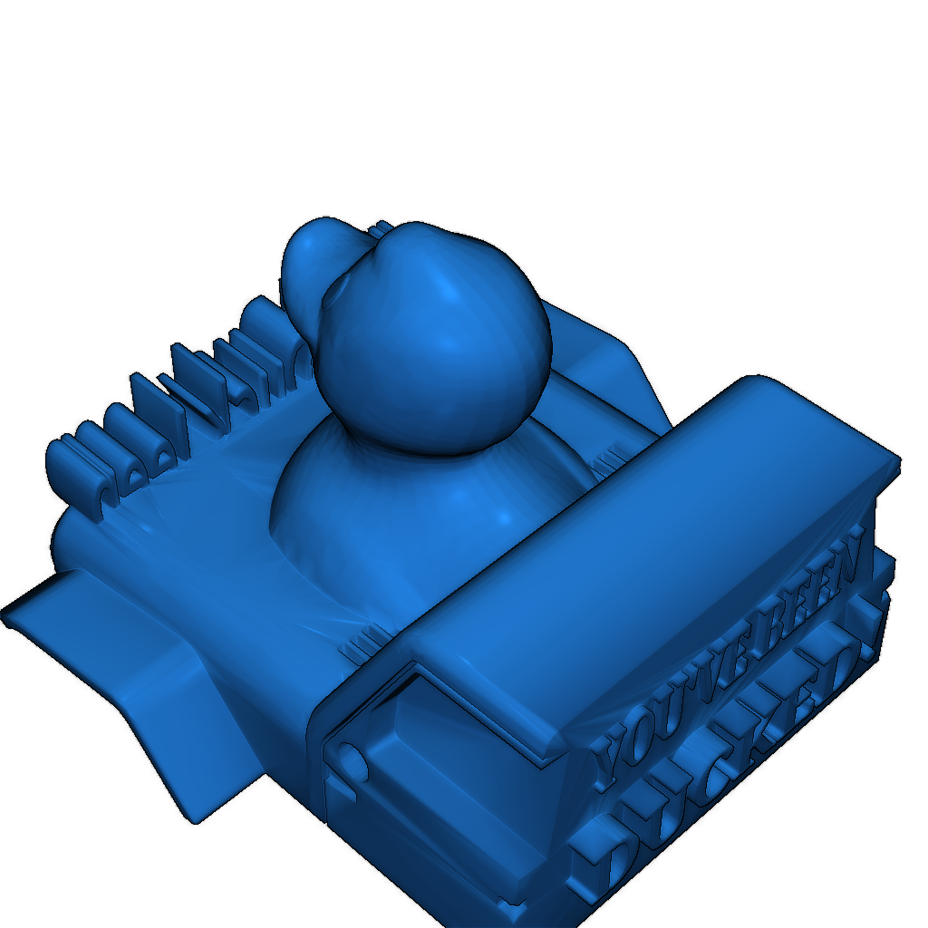 3D Модель Утки для Джипа