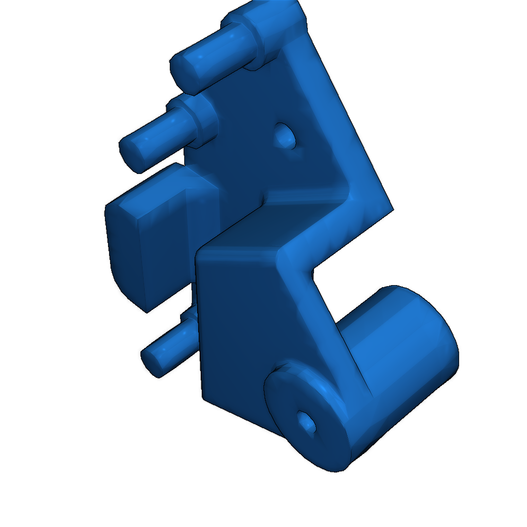 3D-модель гусеницы для грузовика Hot Wheels Jeep Monster Truck