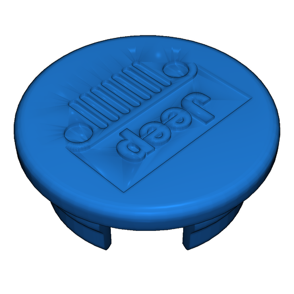 3D-модель панели переключателей для Jeep Cherokee XJ