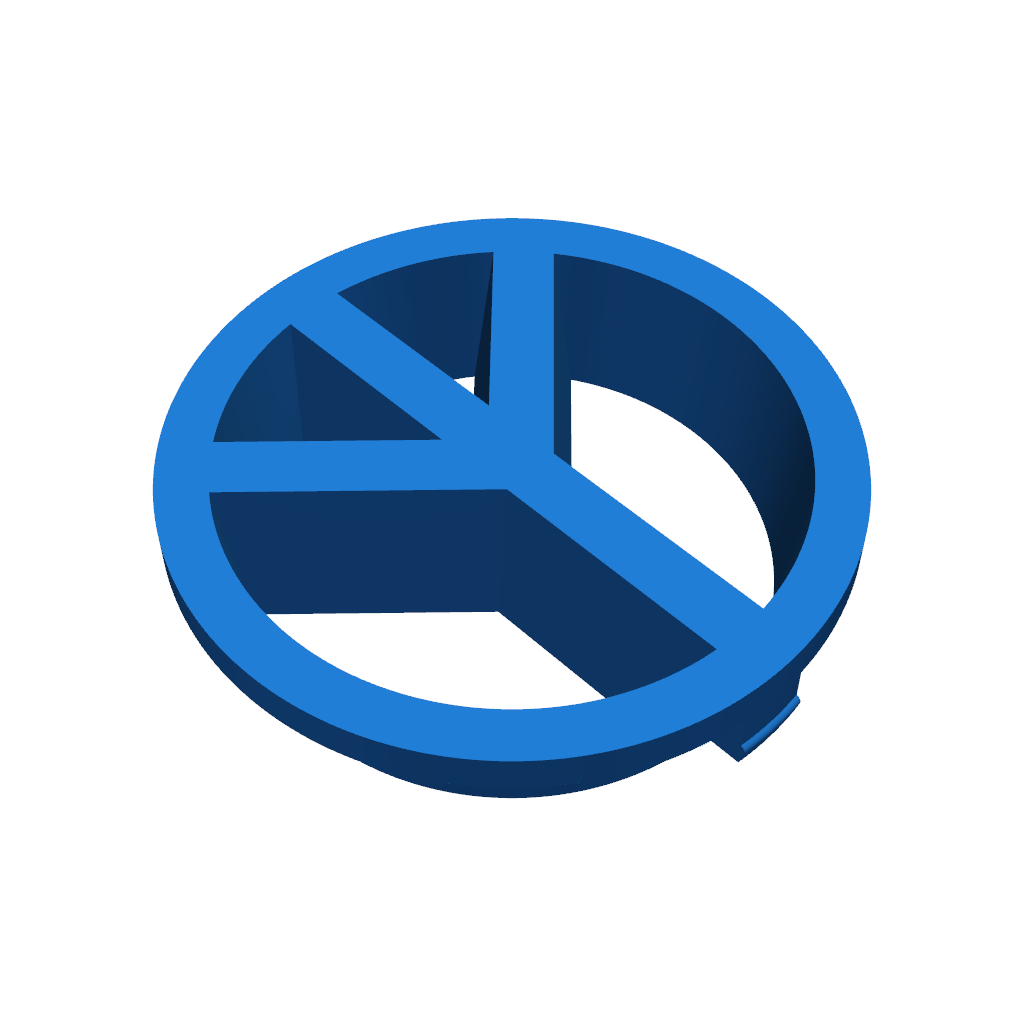 Знак мира вместо логотипа VW для Volkswagen T3 Vanagon