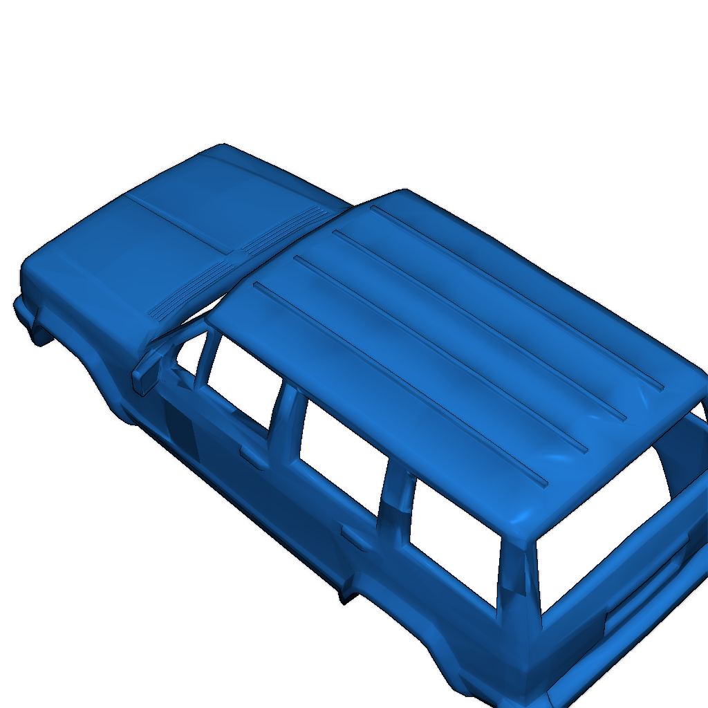 3D-модель Jeep Cherokee для FPV