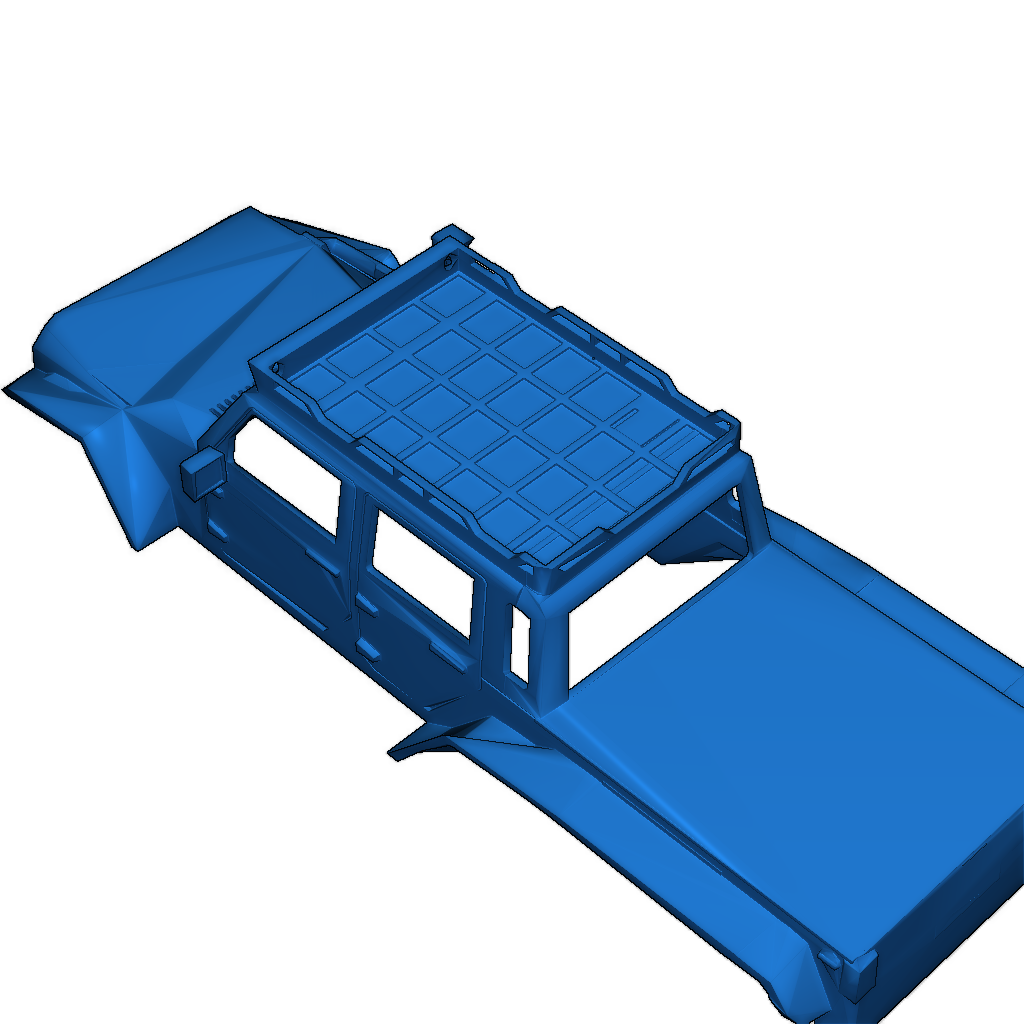 3D-модель Jeep 6x6