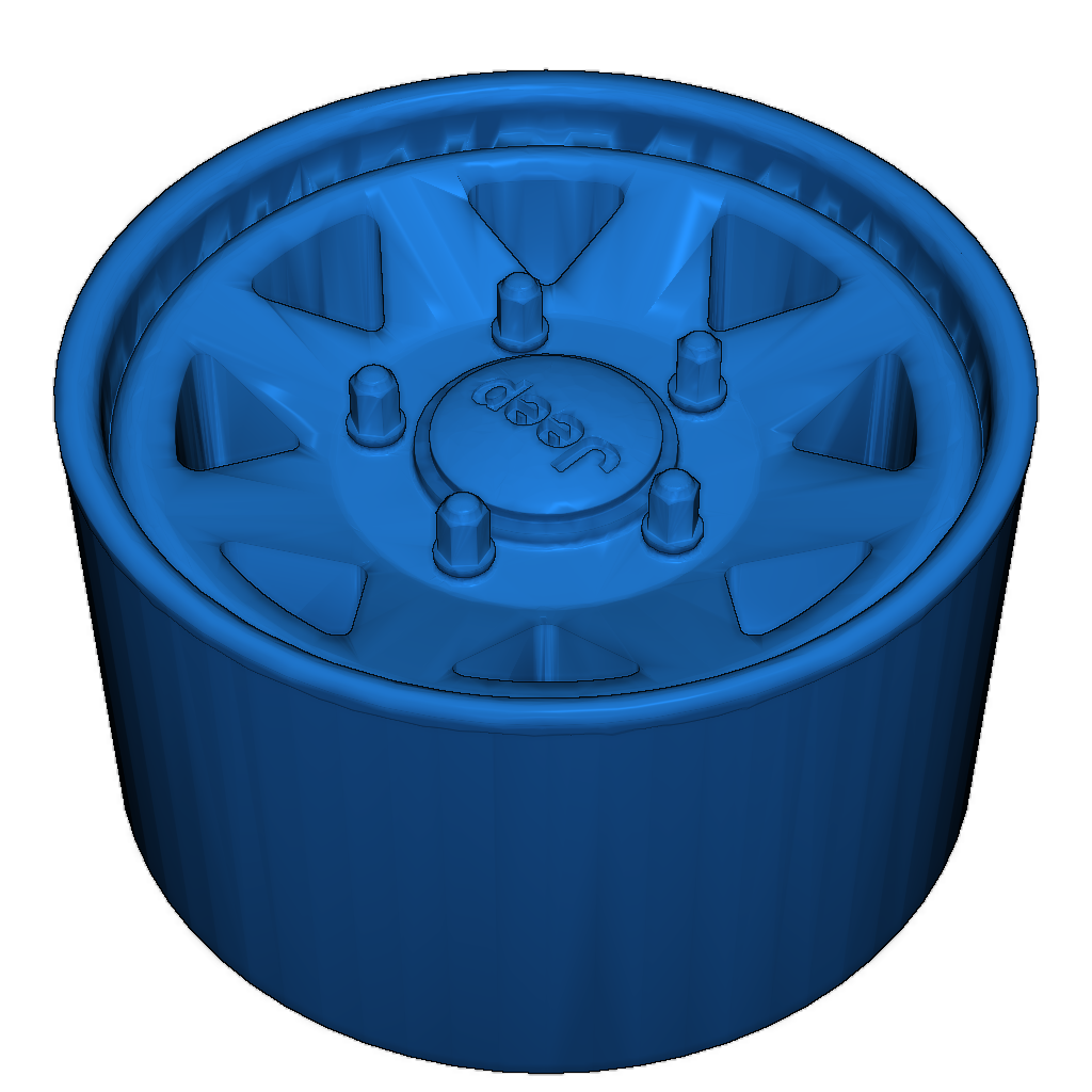 3D-модель Джипа для Радиоуправляемых Автомобилей