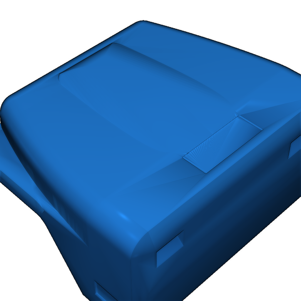 Детальный 3D-печатаемый набор Jeep Wrangler Sahara в масштабе 1:20