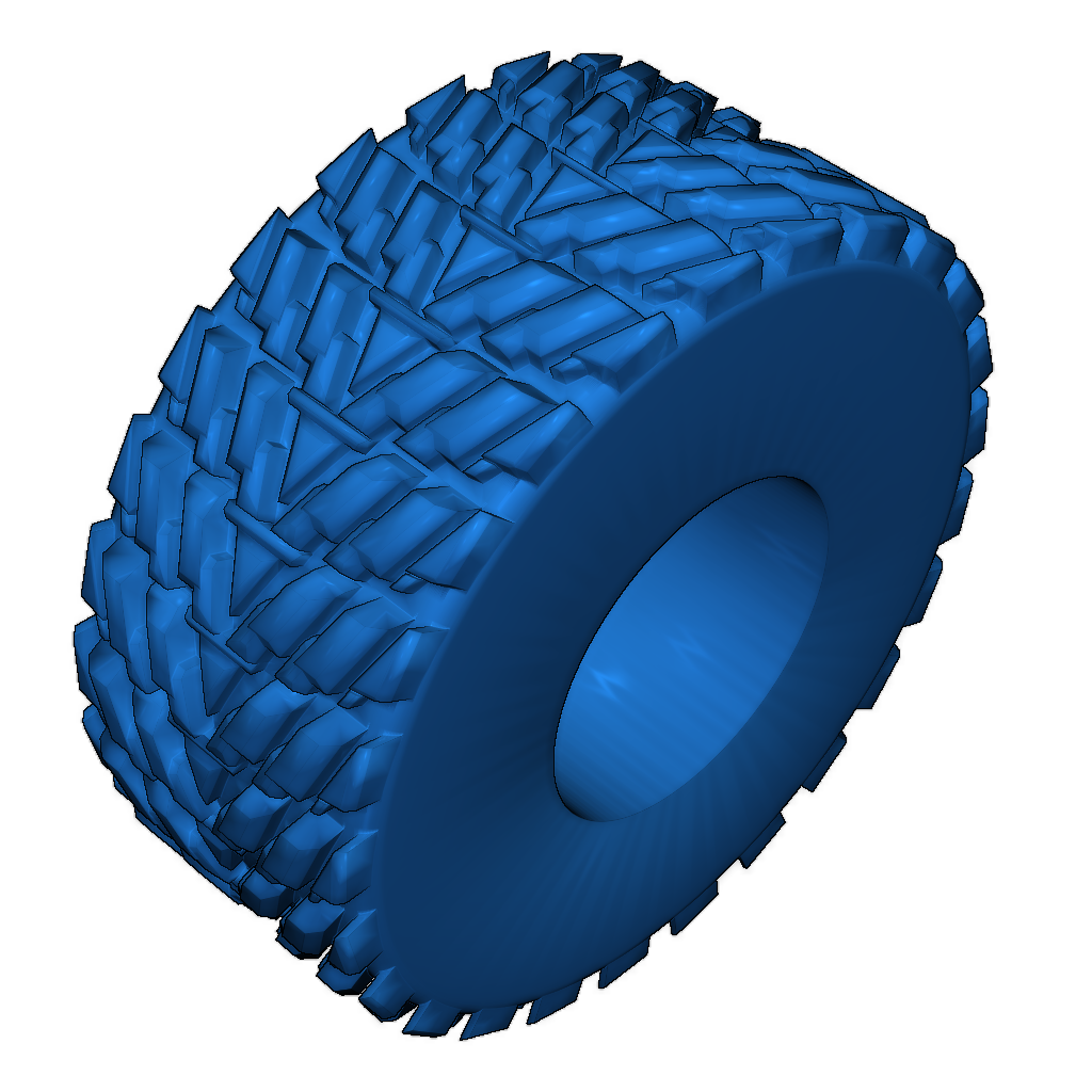 Детальный 3D-печатаемый набор Jeep Wrangler Sahara в масштабе 1:20