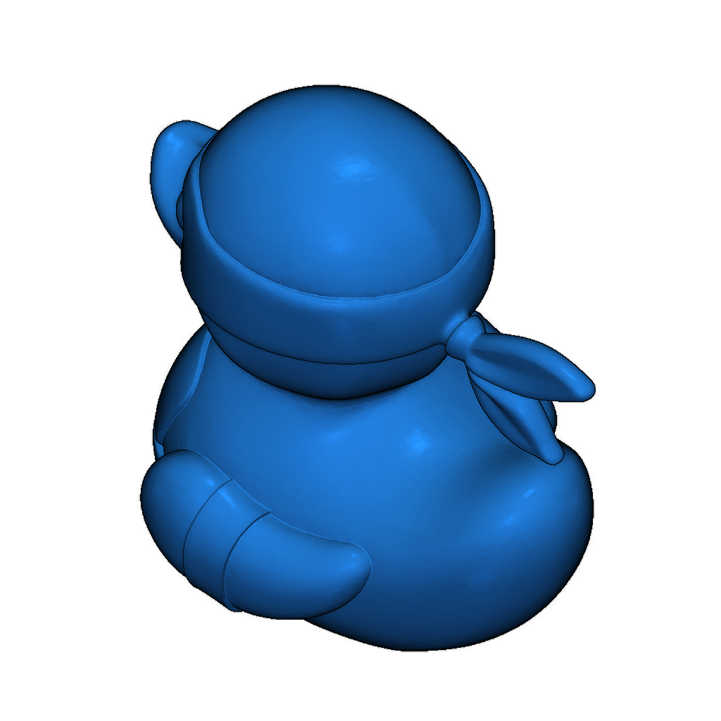 Универсальная 3D-модель утки