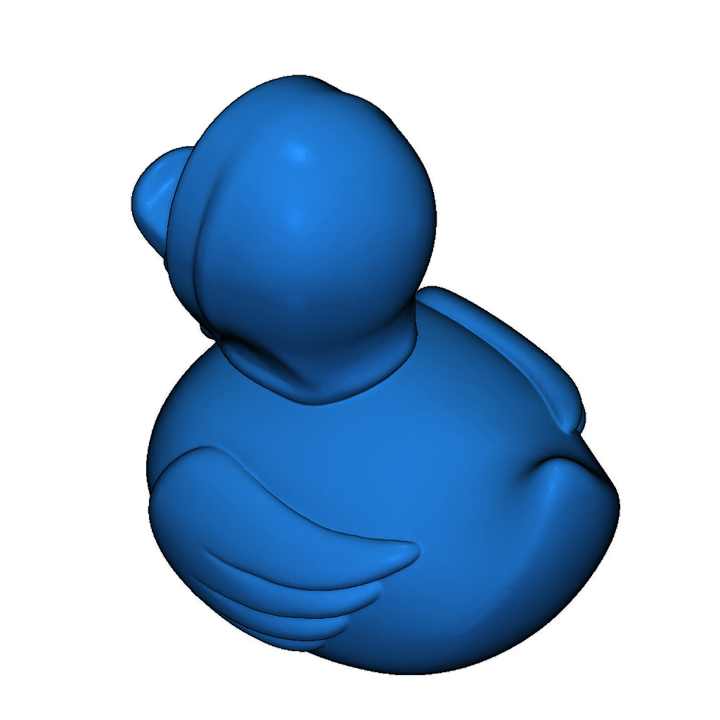 Скромная утка для 3D печати