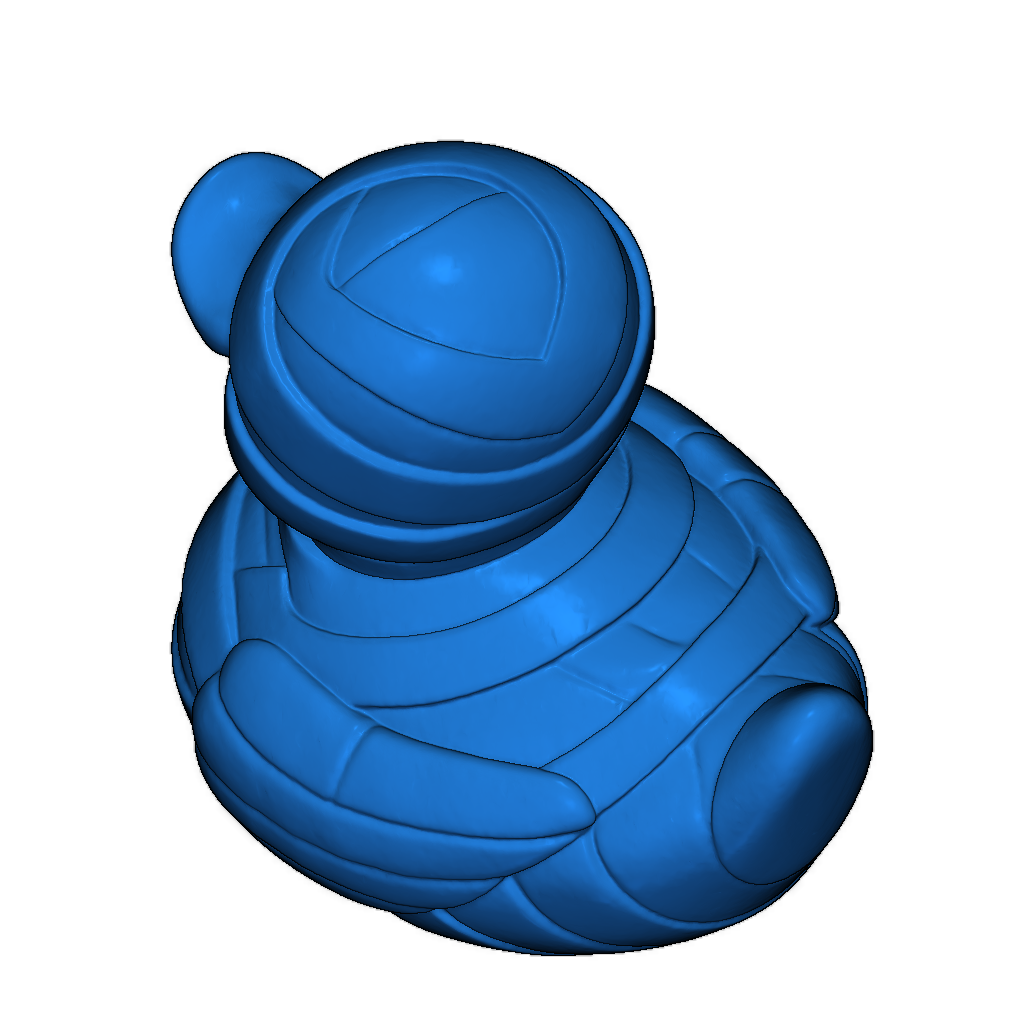 Модель утки для 3D печати