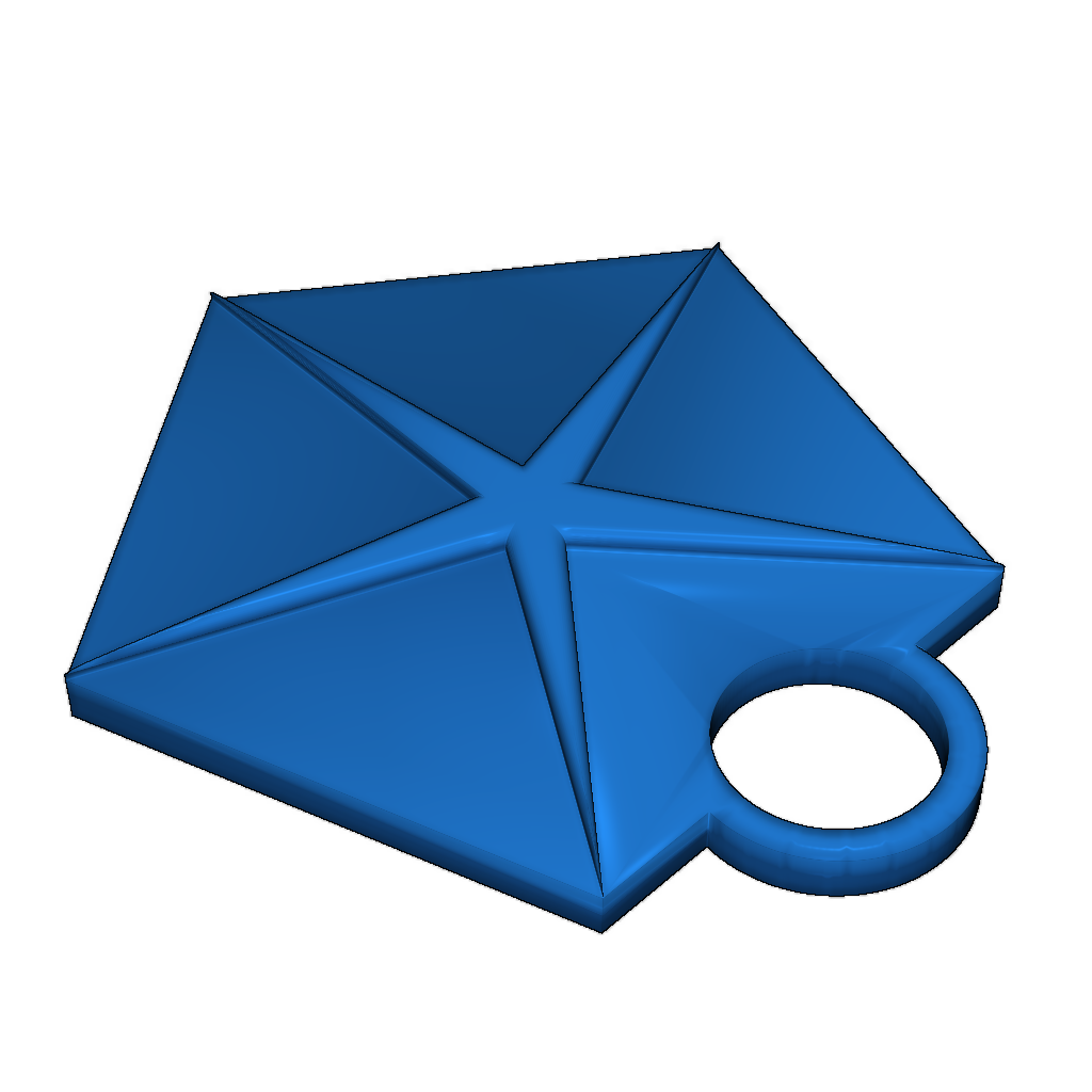 Ключница Chrysler с пентастаром