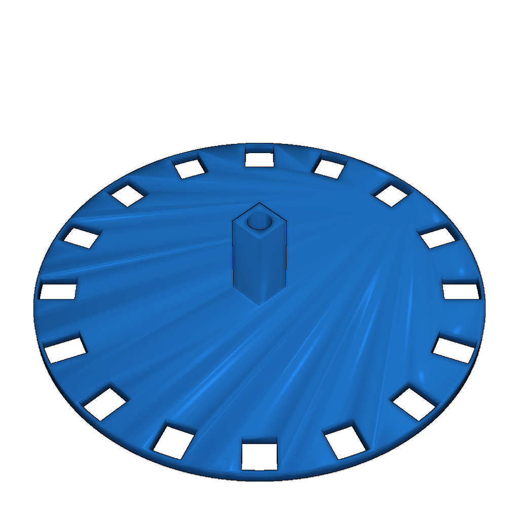 Шкив и прорезная колесо для опто-сенсора