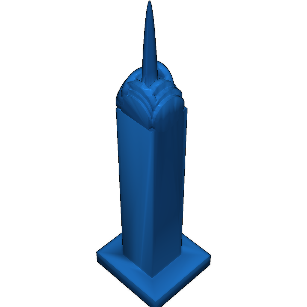 3D Модель с Тремя Формами