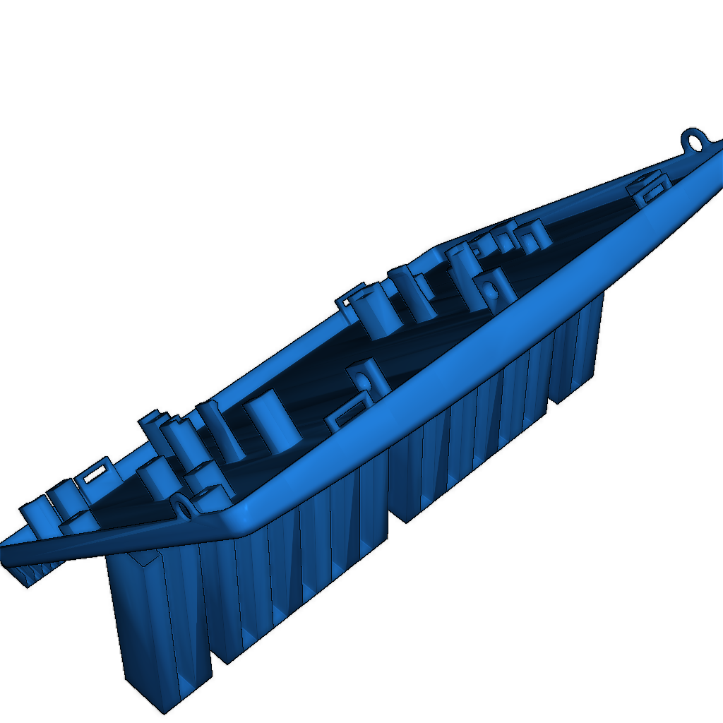 Крепление для 9-дюймового экрана в Chrysler Town & Country 2011