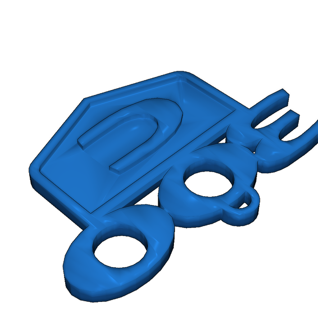 3D-модель брелка