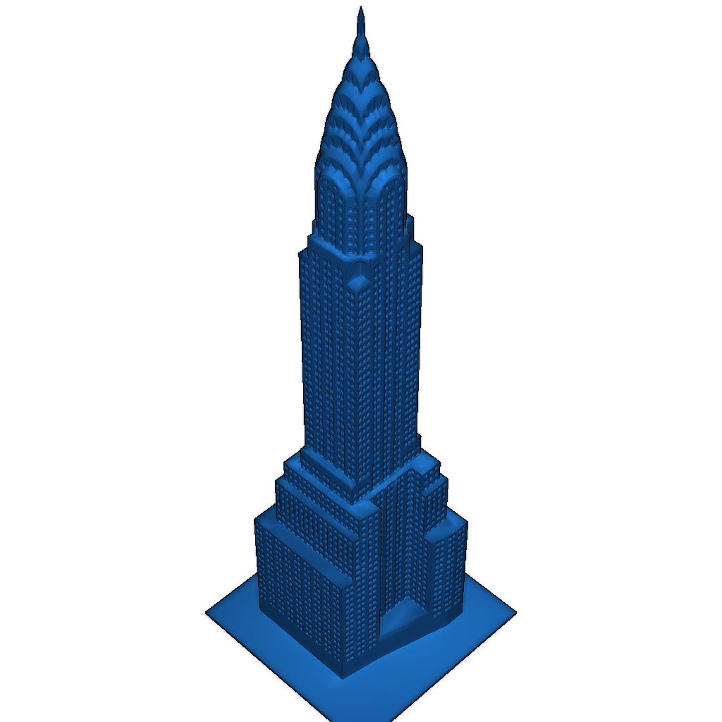 Модель здания Chrysler
