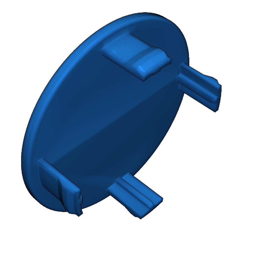 Крышка центра колеса с купольным дизайном для Mitsubishi Starion / Chrysler Conquest