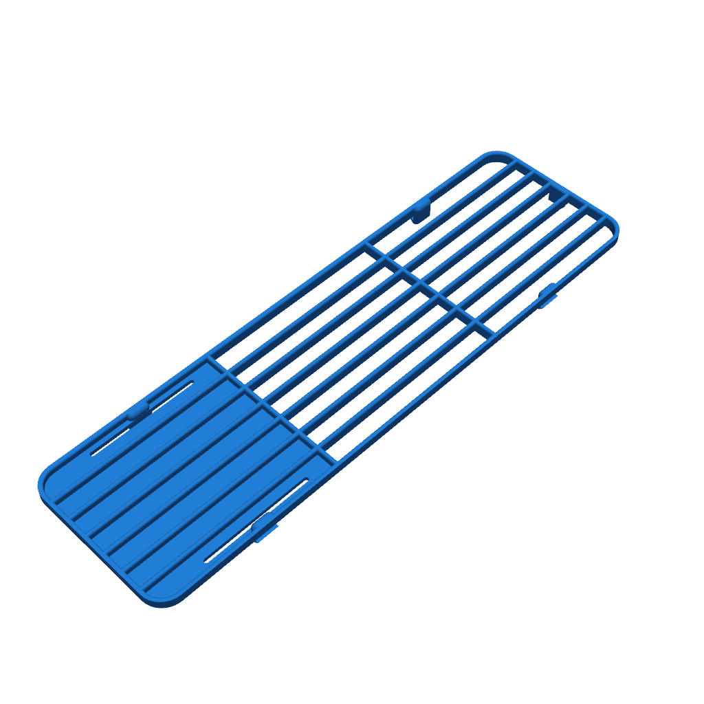 3D-модель решетки для Volkswagen Cabriolet mk1