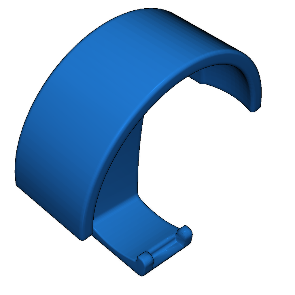 Держатель батарейного отсека для наушников