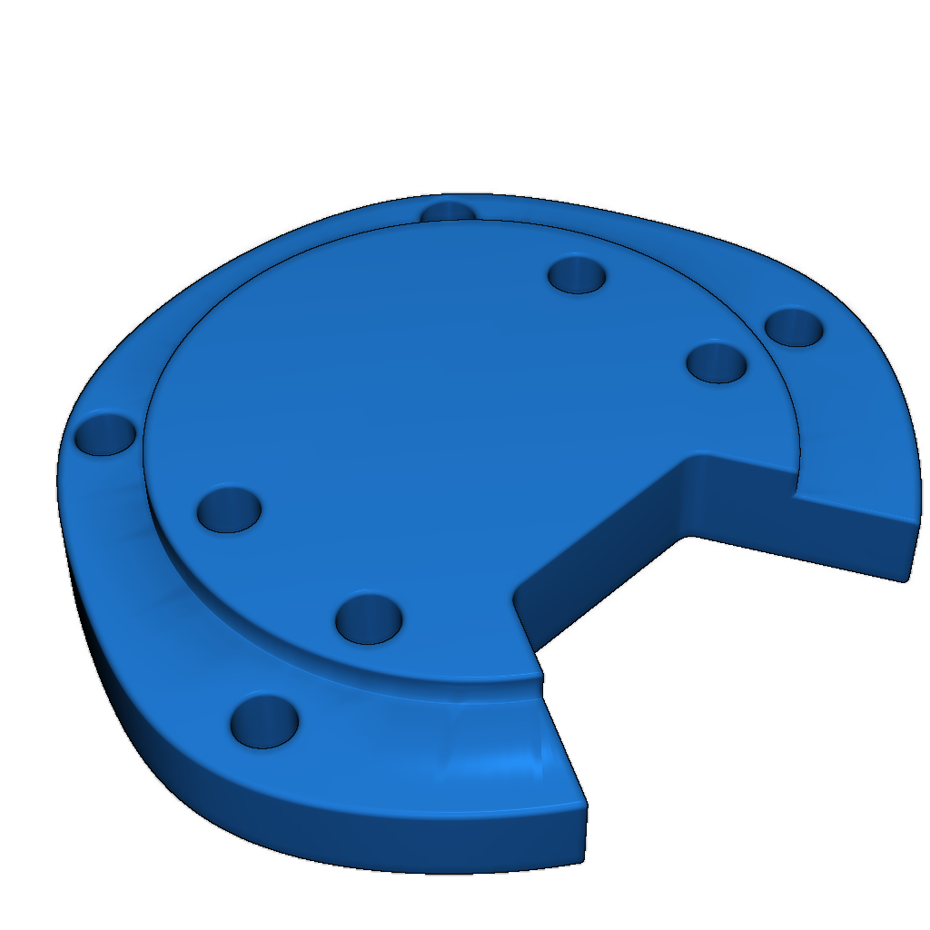 Адаптер для крепления A-Pillar с 3D-модели