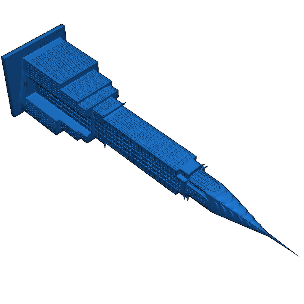 3D модель здания Chrysler