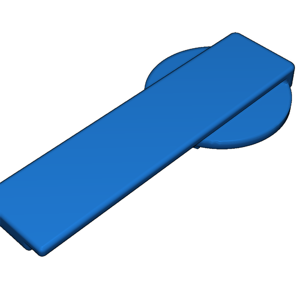 Задняя клипса ремня безопасности