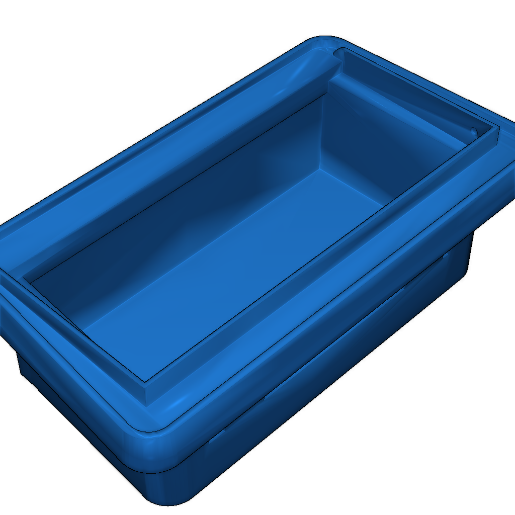 Хранение с вставкой и крышкой