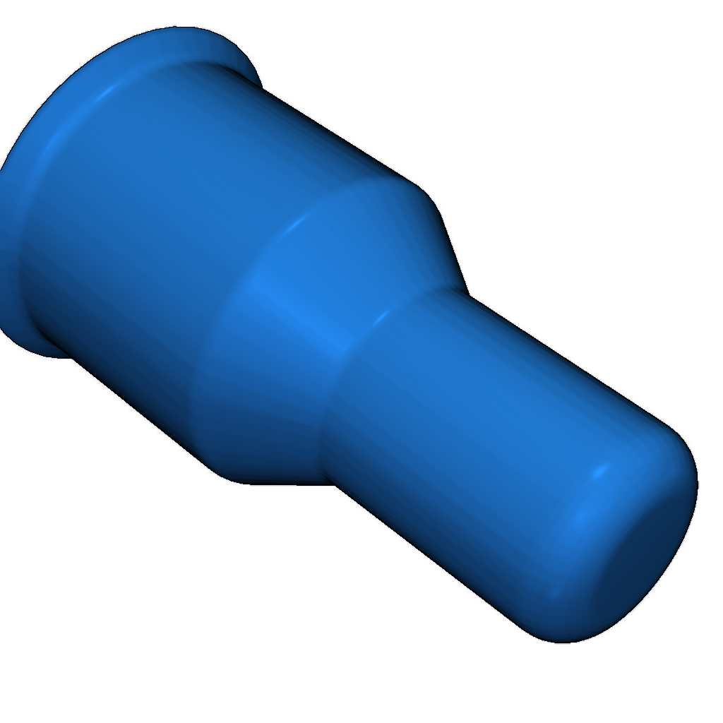 3D-модель для передняя гайка стойки Chrysler Crossfire