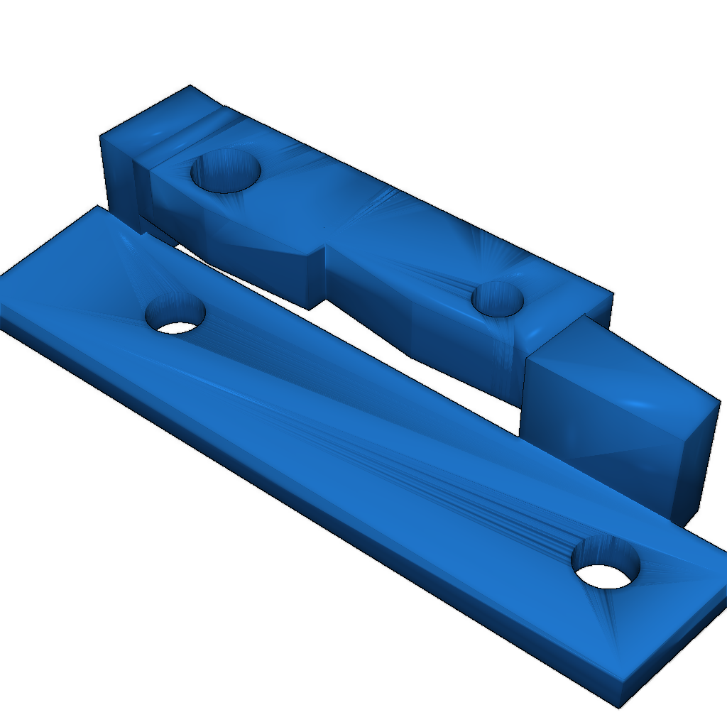 Тестовая деталь для установки дисковых тормозов