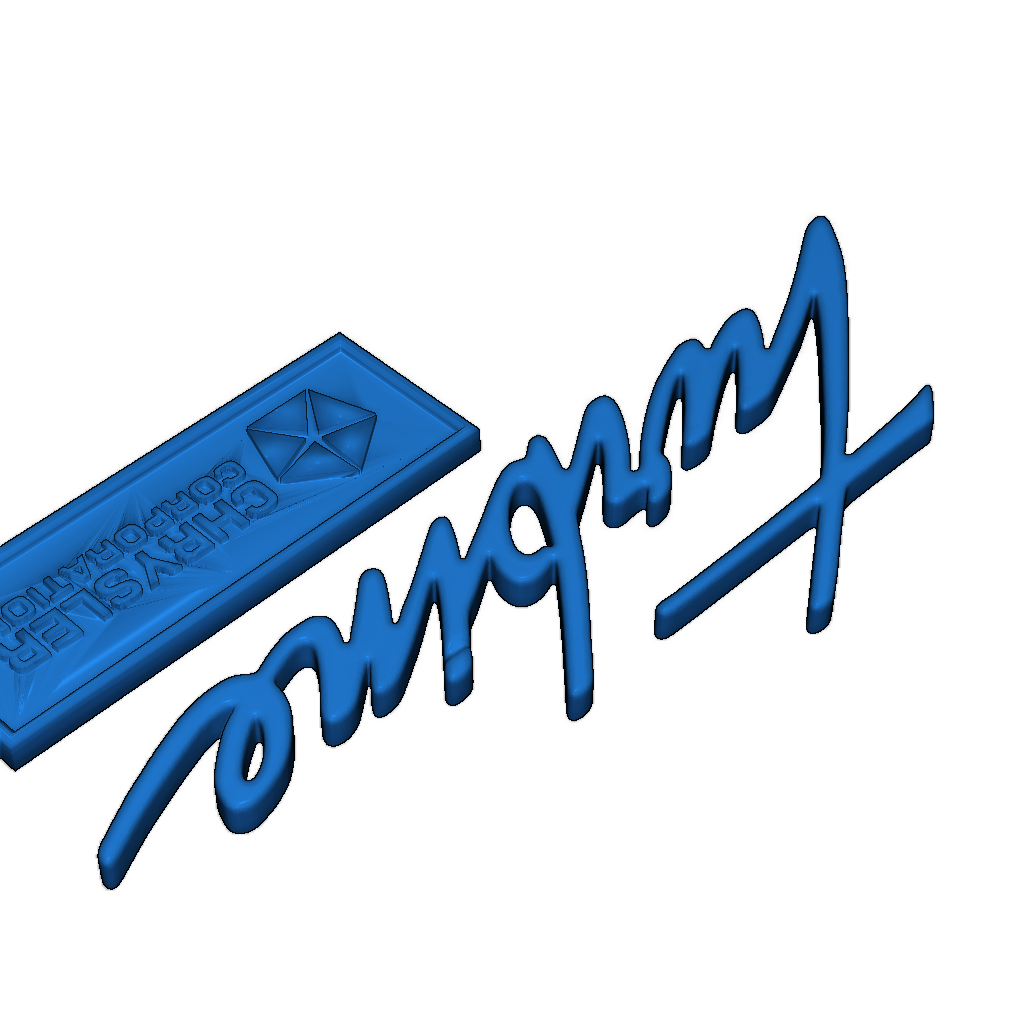 Эмблема экспериментального автомобиля Chrysler Turbine