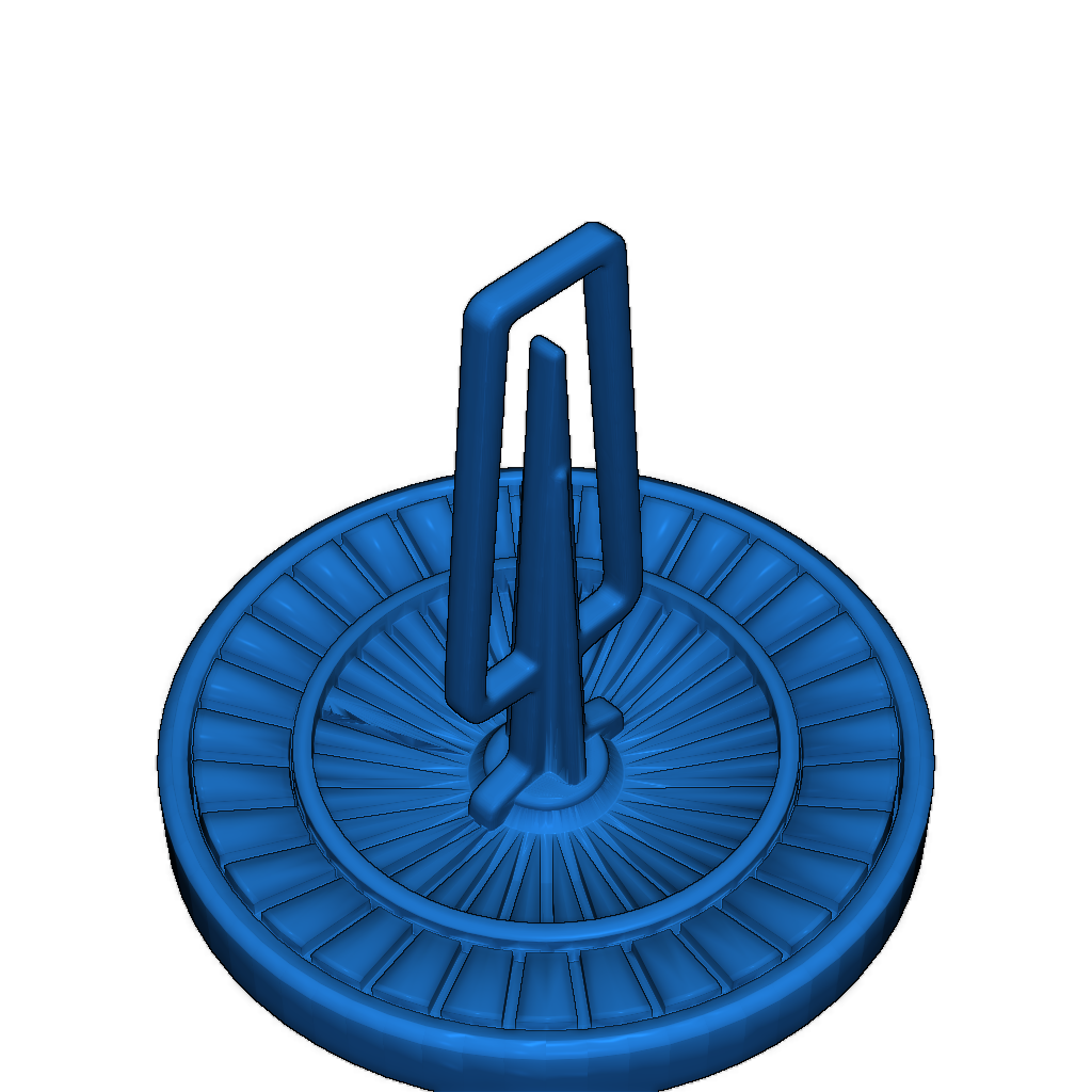 Капотный орнамент Chrysler Turbine