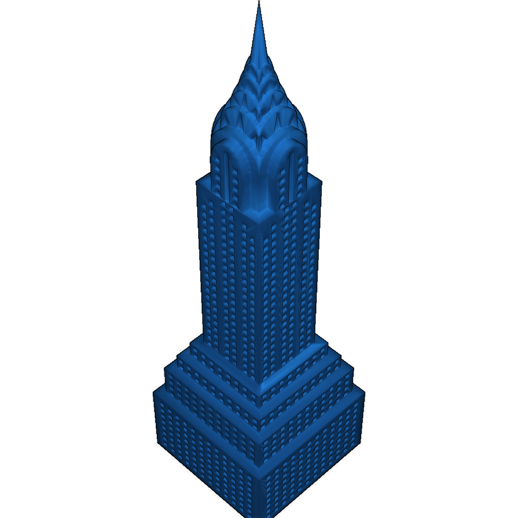 Модель Chrysler Building