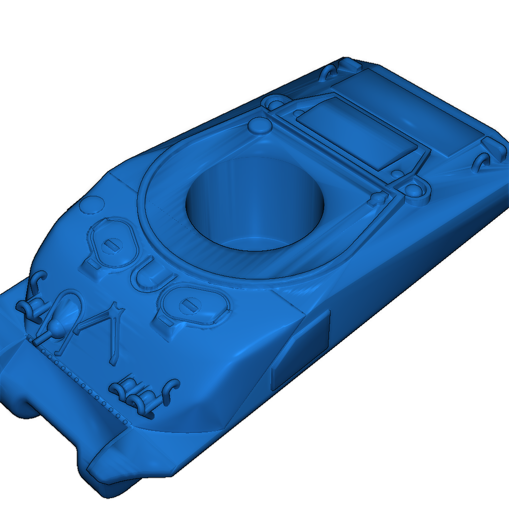 3D Модель Чертежа M4(75) с Комбинированным Корпусом