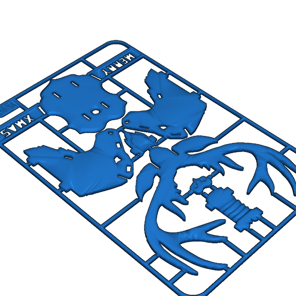 3D печатная рождественская открытка