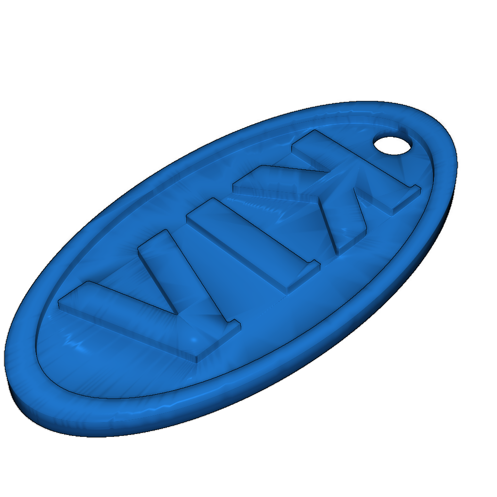 Двухцветный брелок для ключа автомобиля