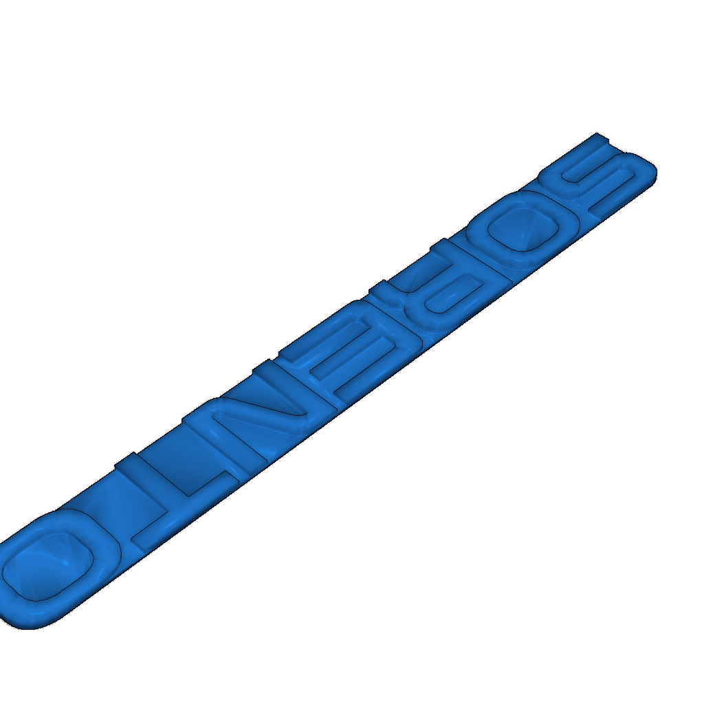 Логотип для KIA Sorento 2014