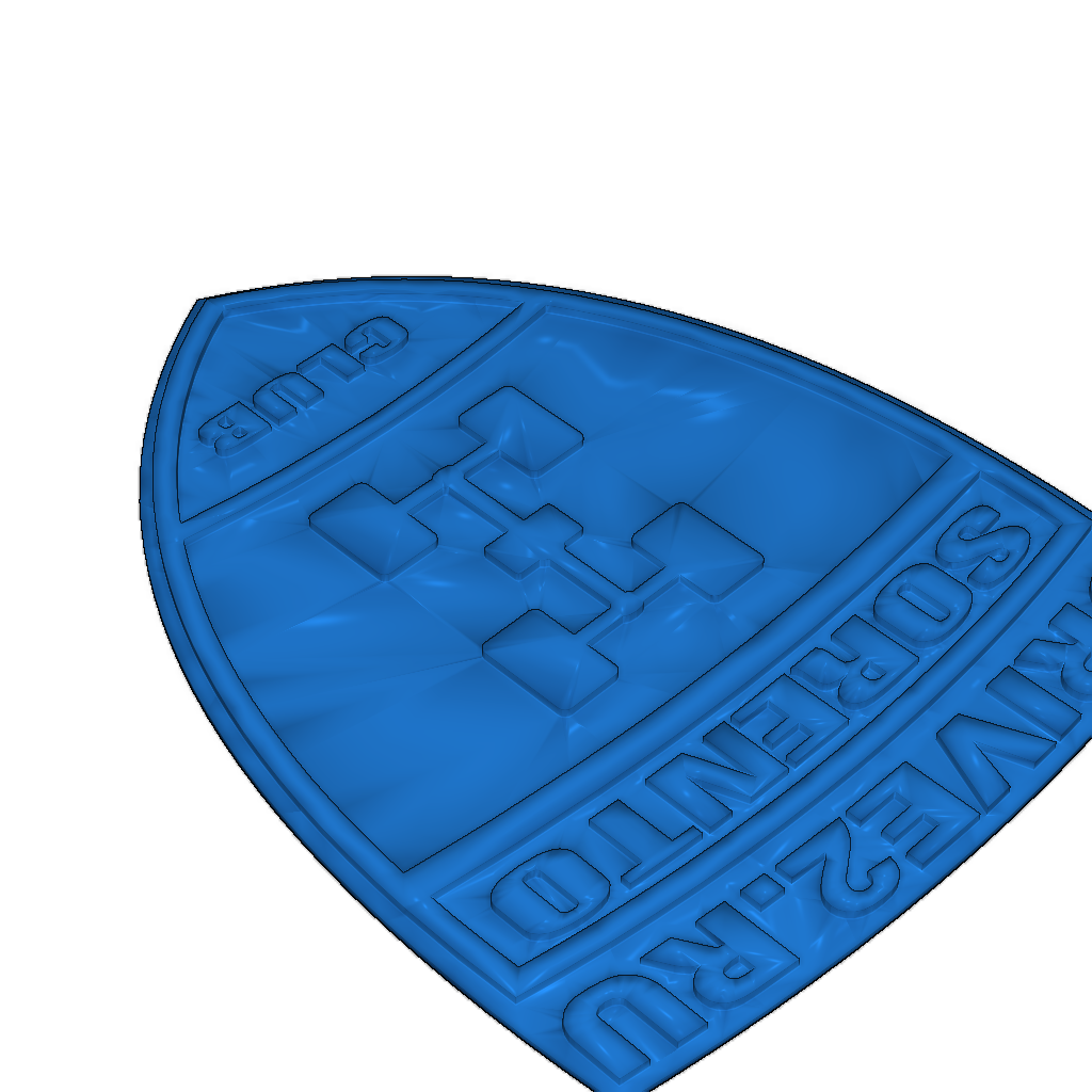 Щиток для KIA Sorento клубменов