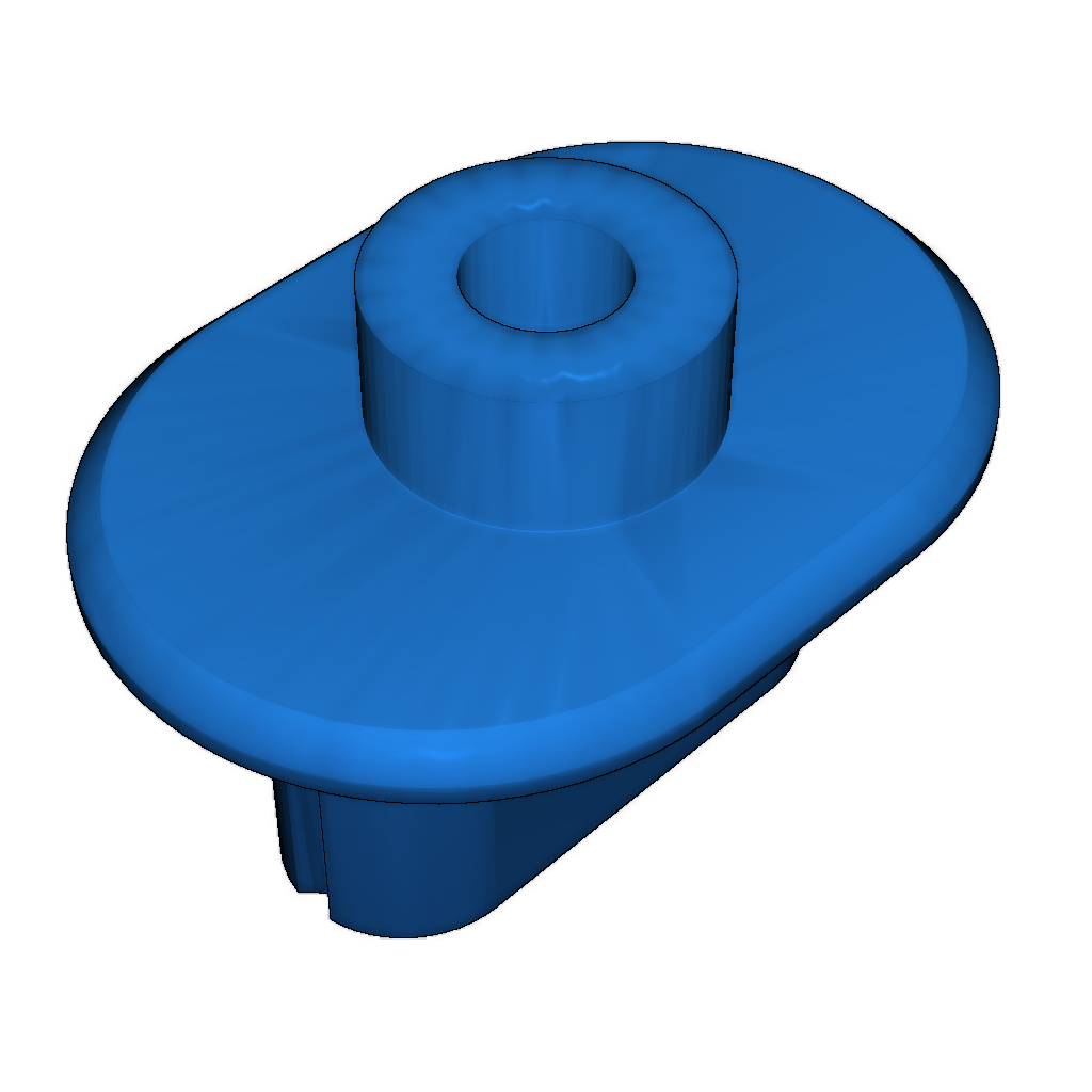Скользящая защёлка для заднего бампера KIA Spectra и других автомобилей KIA и Mazda
