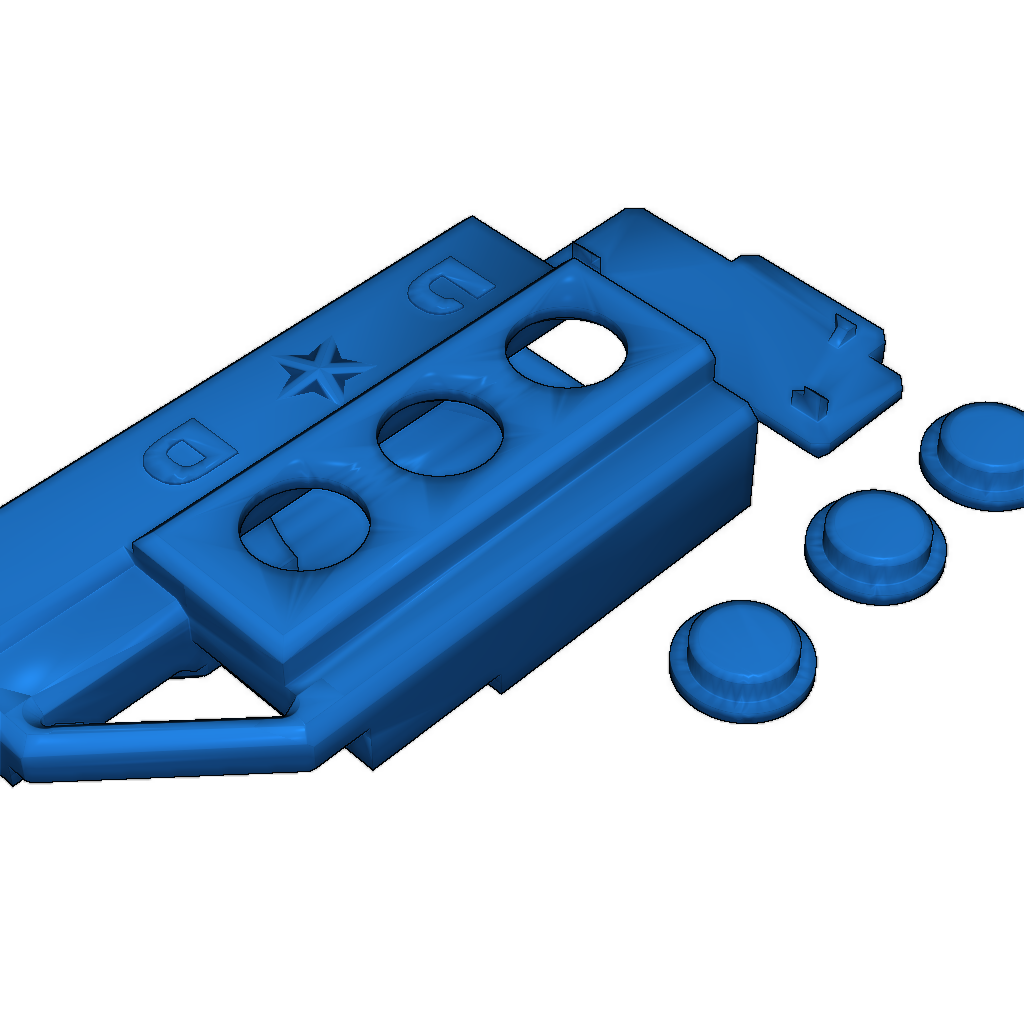 Корпус ключа для Kia Soul