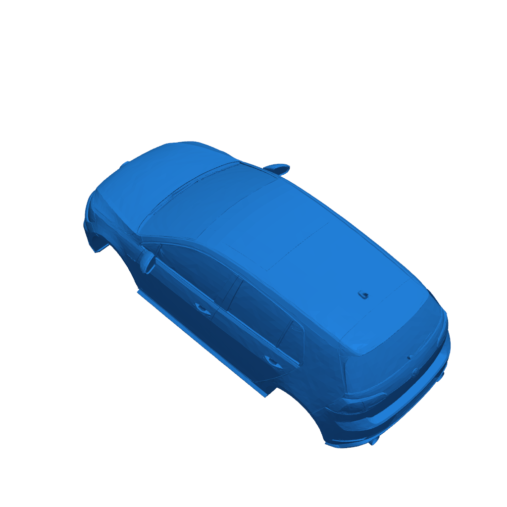 Volkswagen Golf R-Line 3D Модель